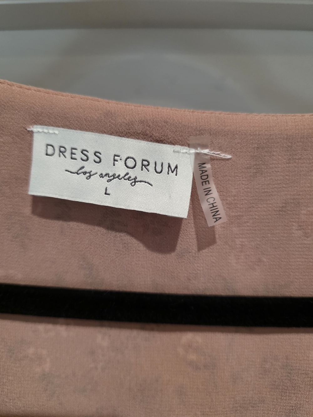 Reformation Mauve Floral Wrap Mini Dress - Picture 3 of 7